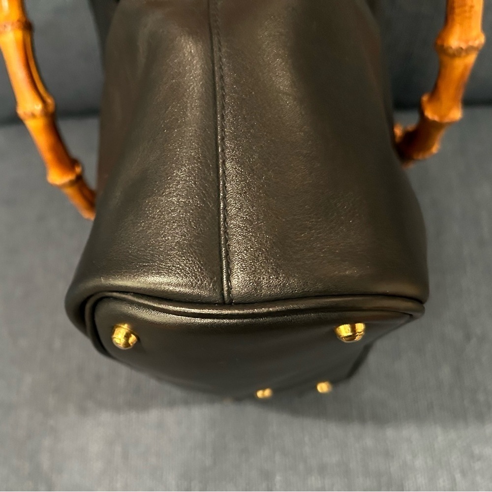 Gucci Diana Vintage Leather Bamboo 
Top Handle Bag - Picture 12 of 16